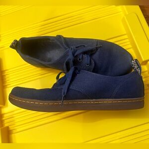 Dr. Martens Canvas Navy Blue Sneakers Callum